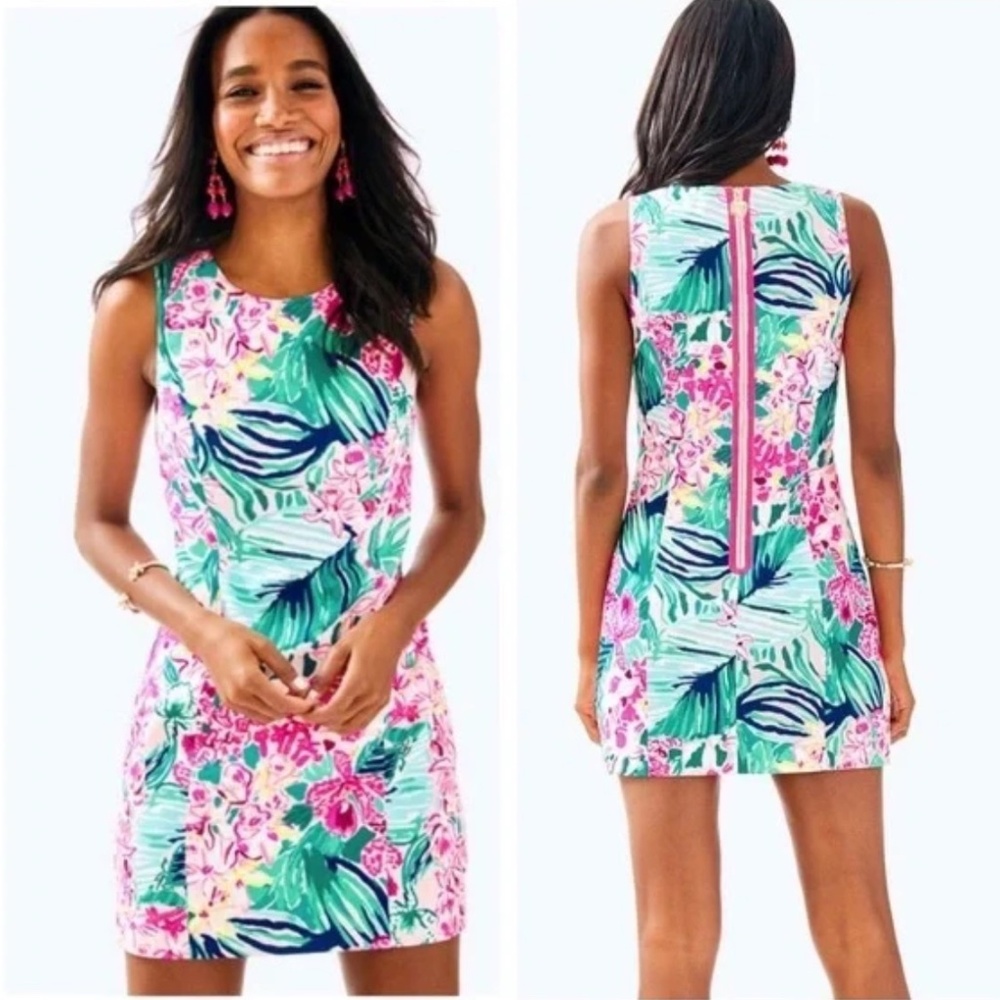 Lilly Pulitzer Mila Stretch Shift Dress Size 6